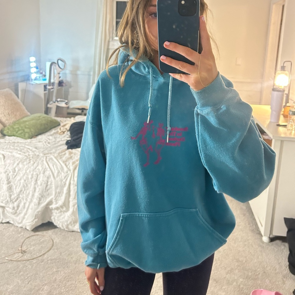Urban Outfitters Blue Hoodie
